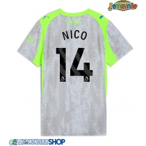 Maglie da calcio Manchester City Nico Gonzalez #14 Terza Maglia Femminile 2025-26 Manica Corta